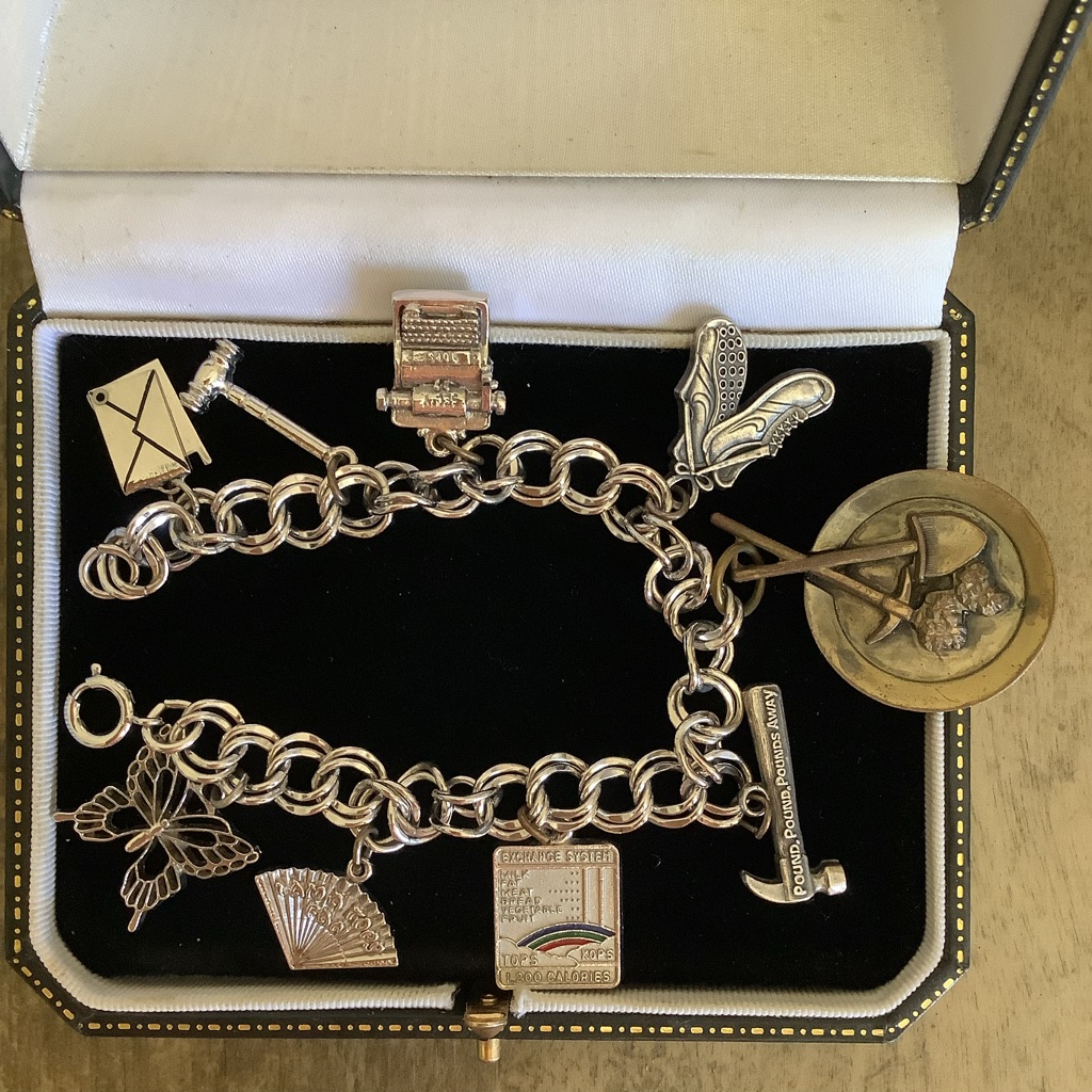 Vintage Tops Charm Bracelet.